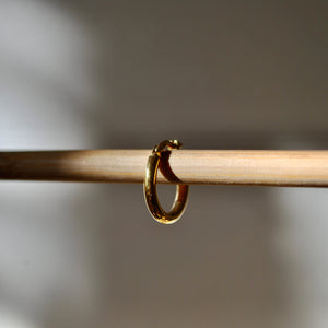 14K Gold Hoop - Small