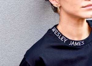 Wesley James T-Shirt - Black