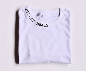 Wesley James T-Shirt - White